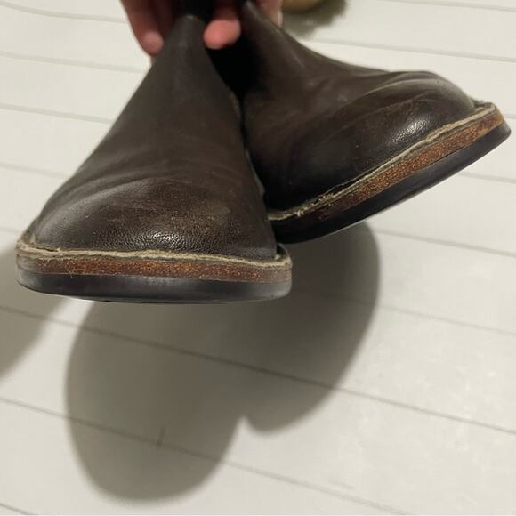 Cole Haan Brown Leather Pull On Classic Chelsea Boots Kens Size 10.5 - Picture 3 of 11
